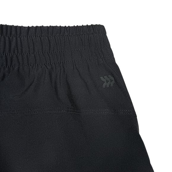 All In Motion 7" Cargo Shorts S Black Elastic Waist / Drawstring 5 Pockets - Picture 8 of 11